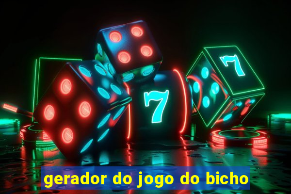 gerador do jogo do bicho